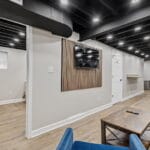 Shared common area with seating in an Affordable Living Company home